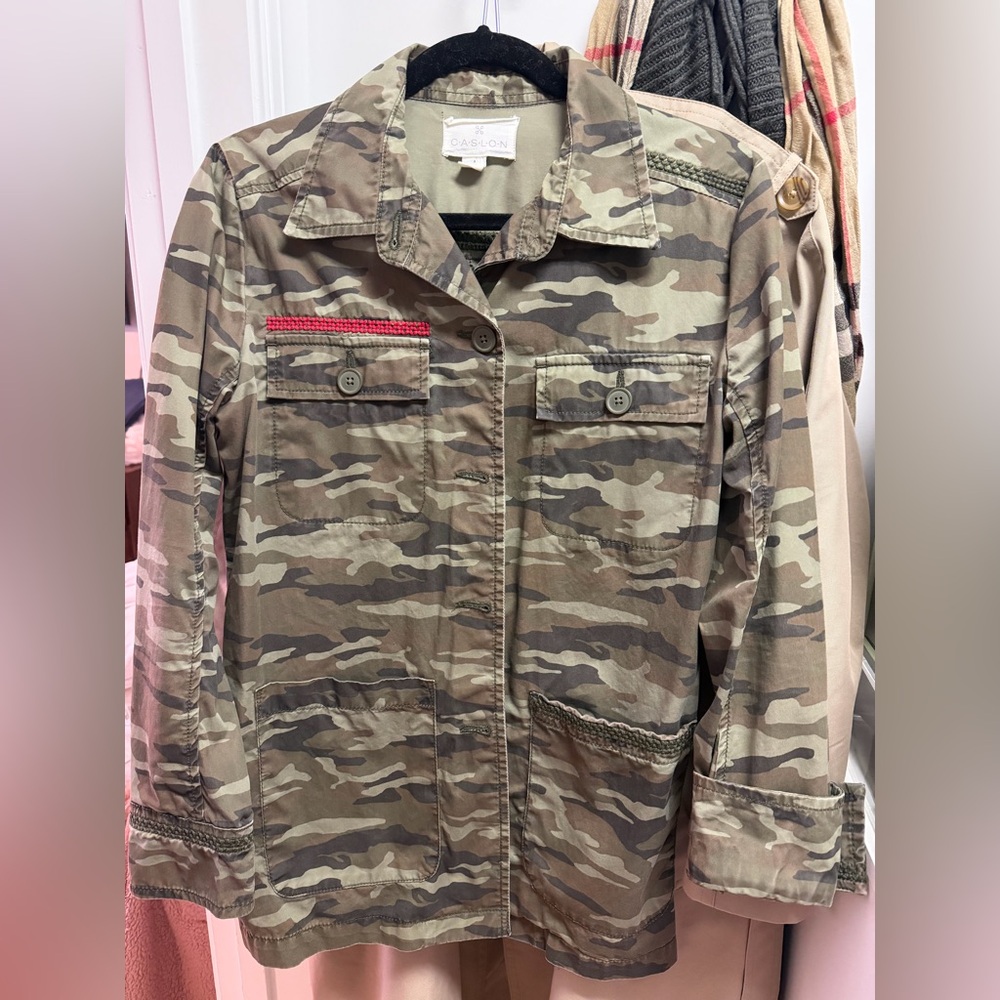 Nordstrom Camouflage Utility Jacket